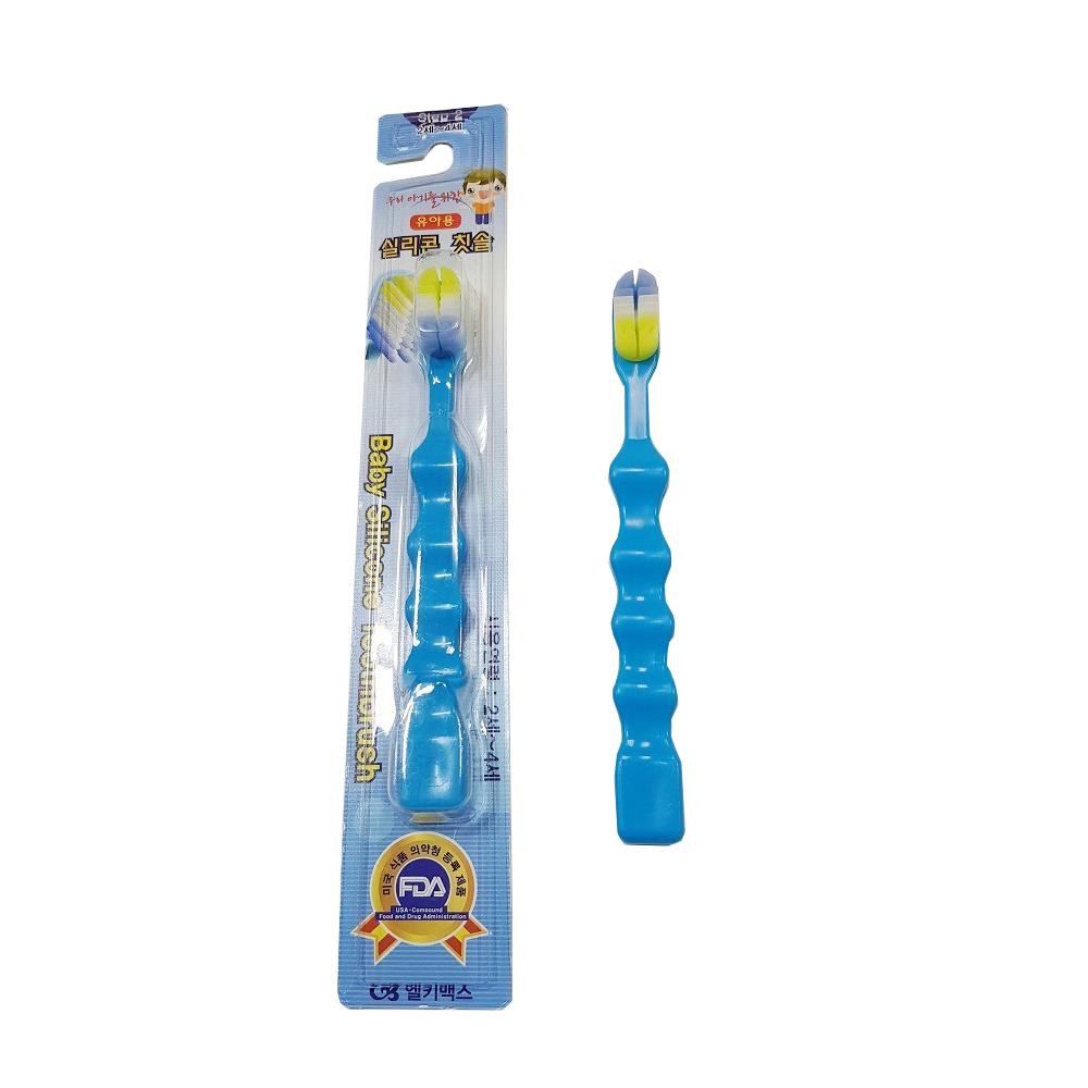 Lki panda Silicone Toothbrush for Toddler 4 pcs
