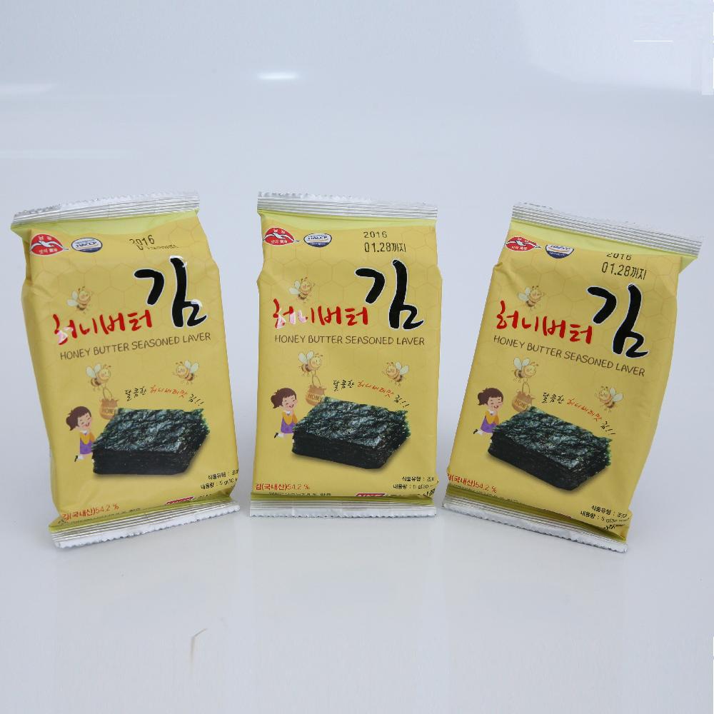 Honey butter seasoned laver