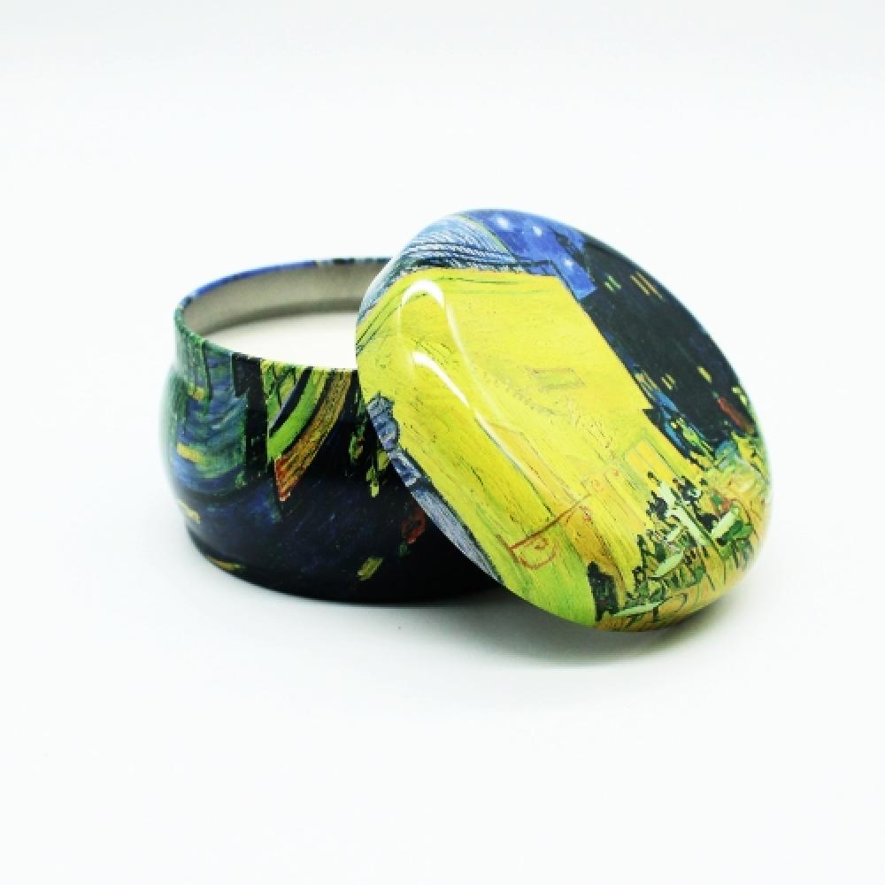 airla soy tin candle