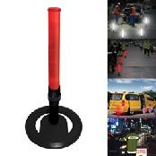 GF LED Safety Flash Stand Accident Hazard Warning Installation Parking Guidance