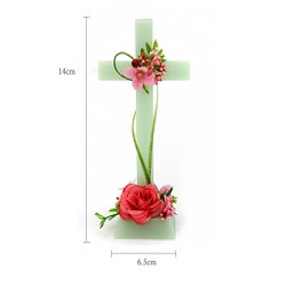 Bless & Love Fluorescent Flower Cross