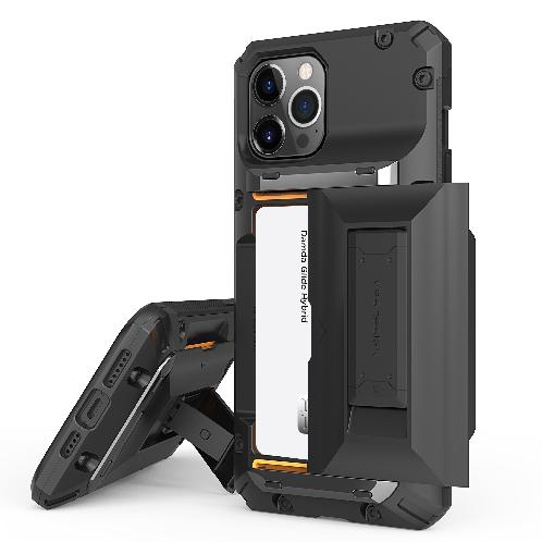 iPhone 12 series - Damda Glide Hybrid - Wallet+Kickstand case