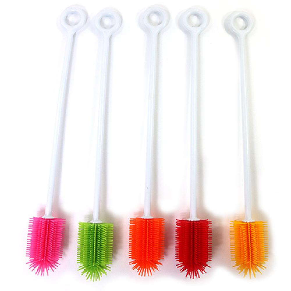 Silicone bottle brush