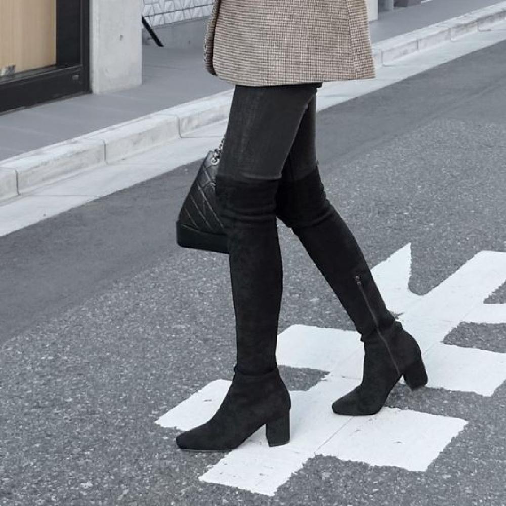 Basic Slim Long Boots