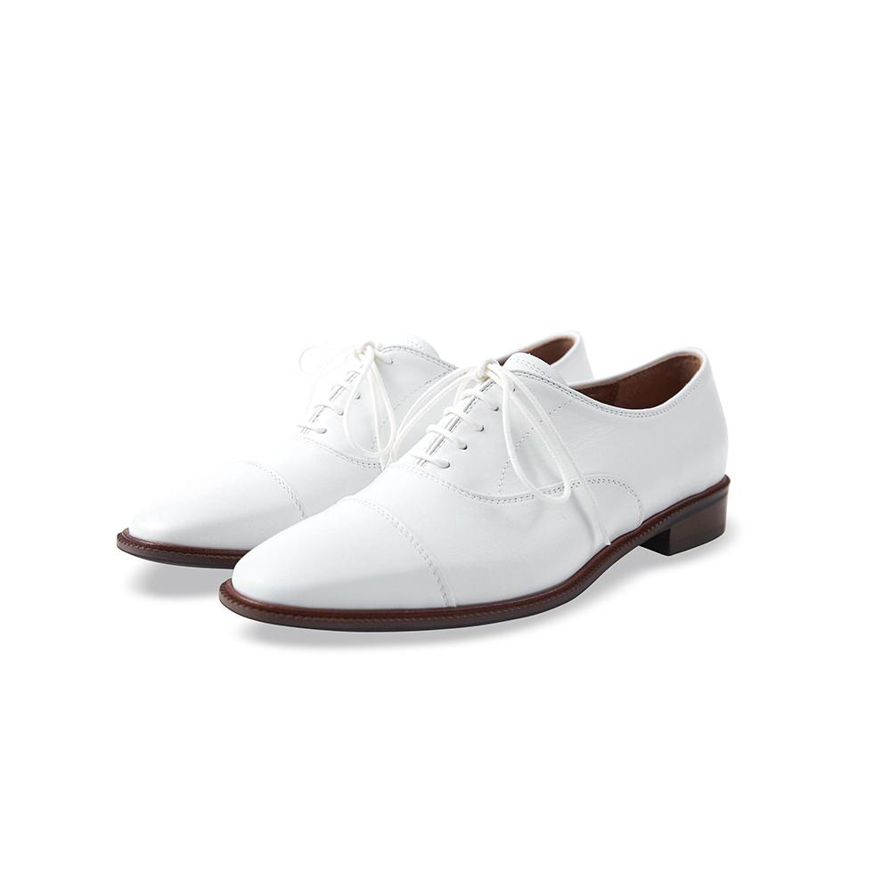 Classic Loafer_1001 white shoes