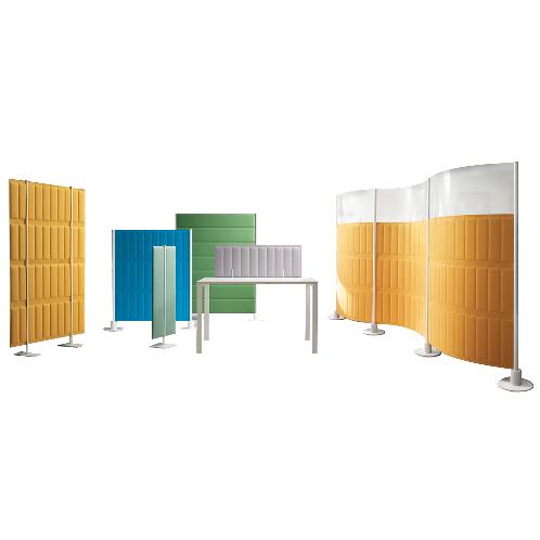 uniqx round type sound eating partition MF-0812