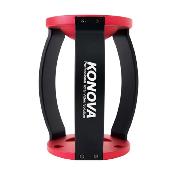 Konova Riser 100mm/75mm to 3/8" Bowl interface adapter