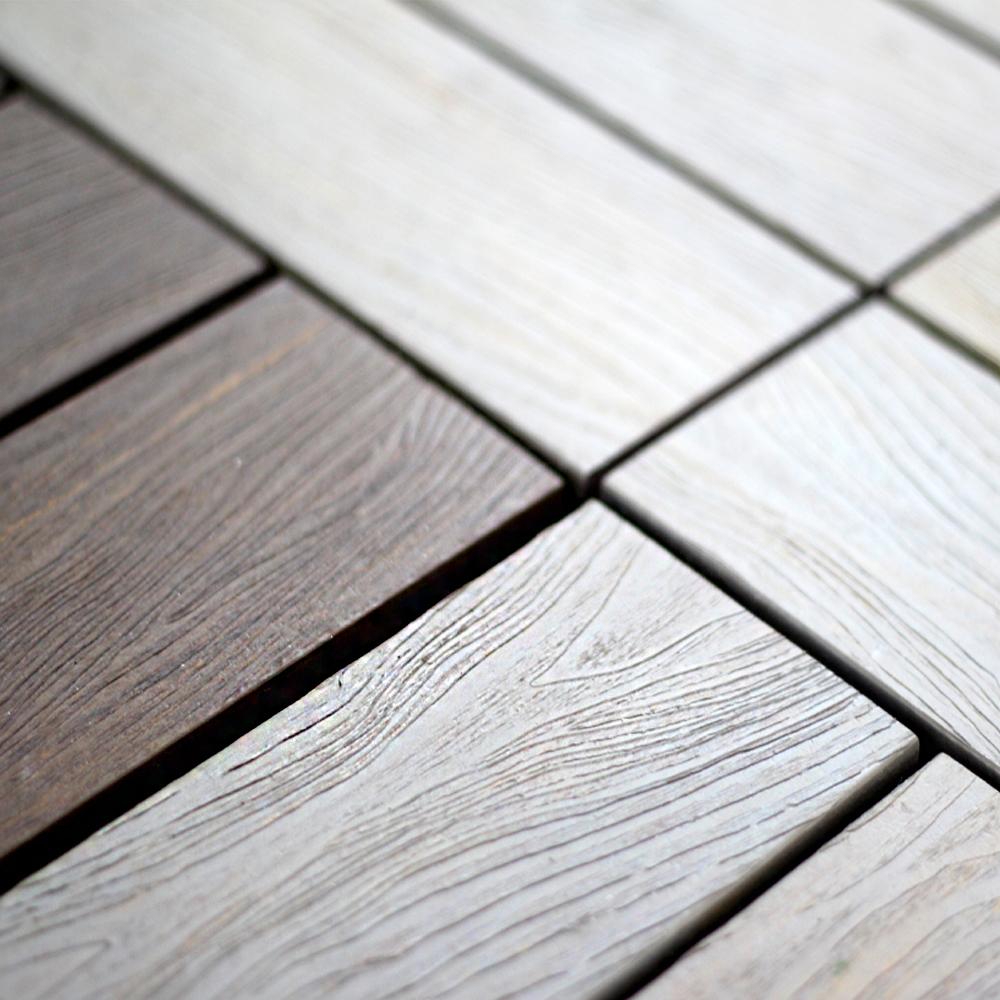 Anywood High Durability Water Resistance DIY Self Constructure Deck, Length 300mm