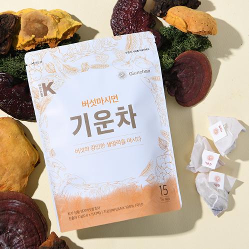 Giunchan Tea : Mushroom fermented Tea