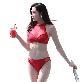 full image Net Bikini (Red)