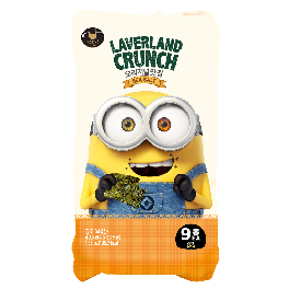 LAVERLAND CRUNCH MINIONS SEA SALT  9 pack