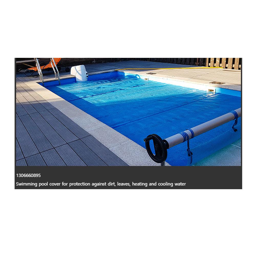 Primetarp Blue tarp cover on a swimming pool