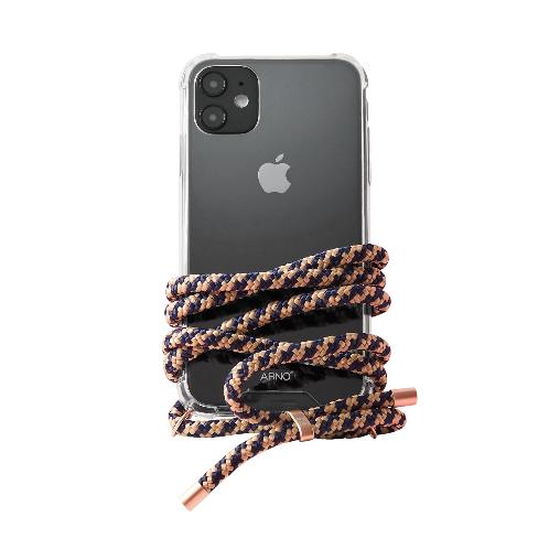 [ARNO Basic] Golden Blue - Crossbody Cell Phone Case and Strap