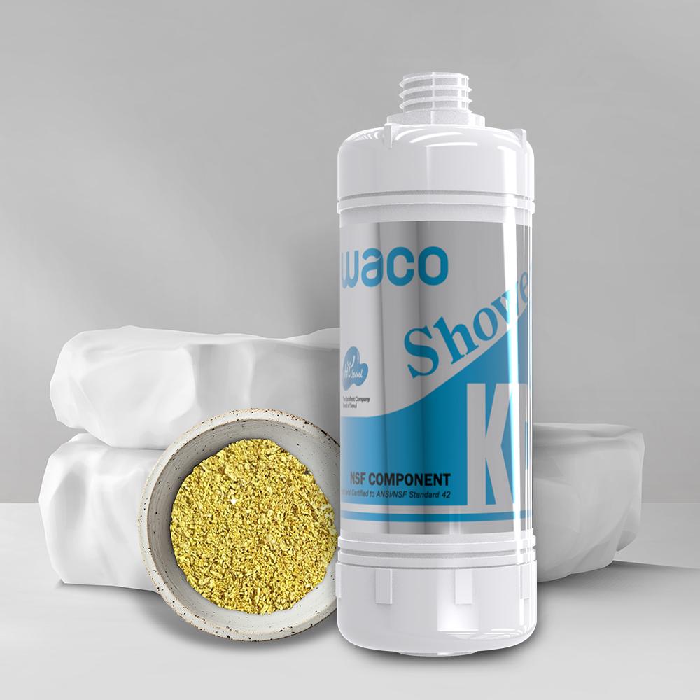 KDF Shower Filter High Pressure Shower Head Boosting Water Bathroom Toilet