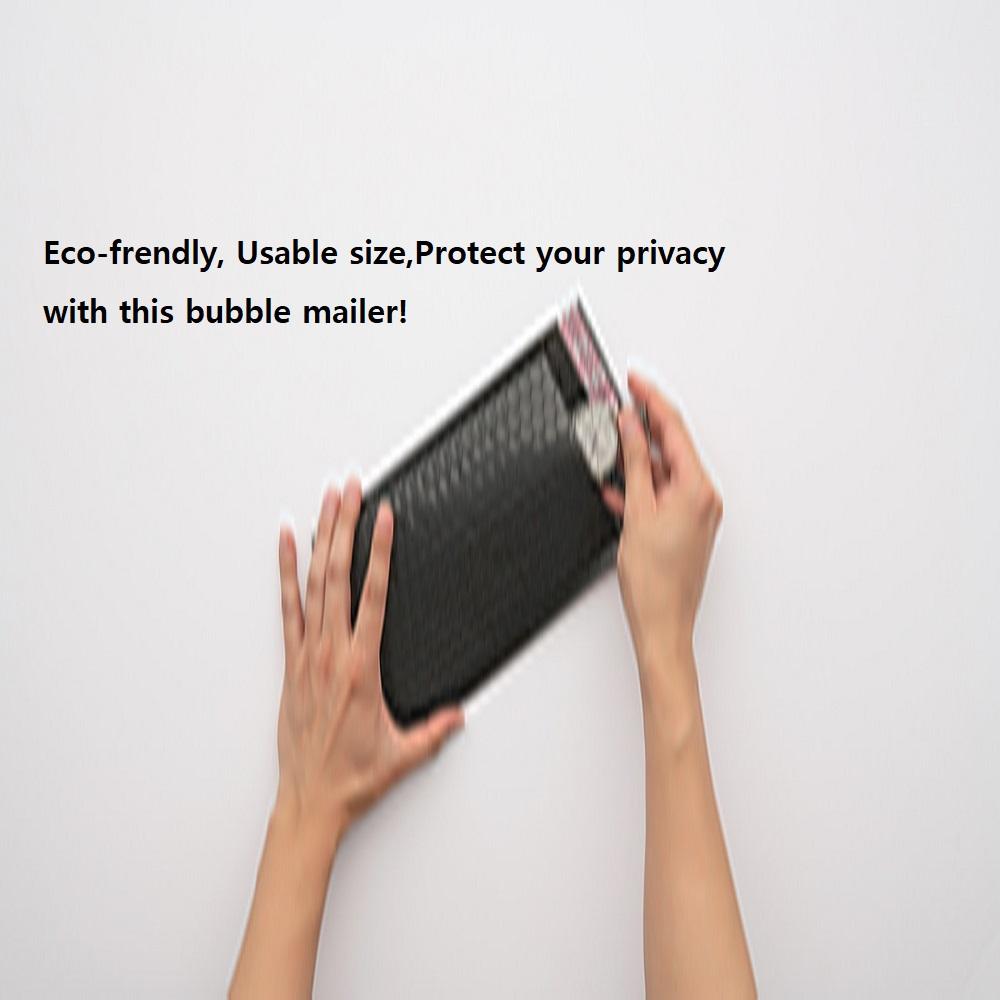 Bubble padded emailer black 6x10 with convenient, economic, safe with lightness for business