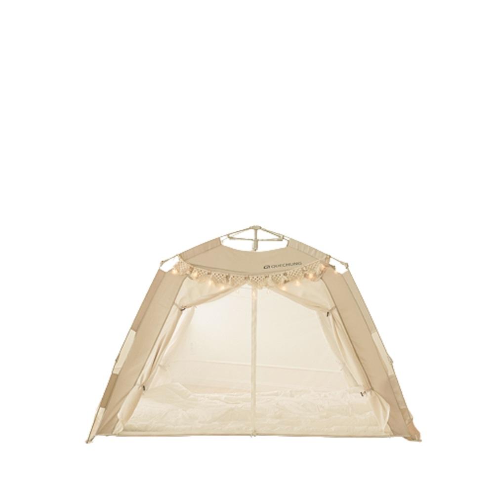 Quechung one-touch camping tent for heating (single)
