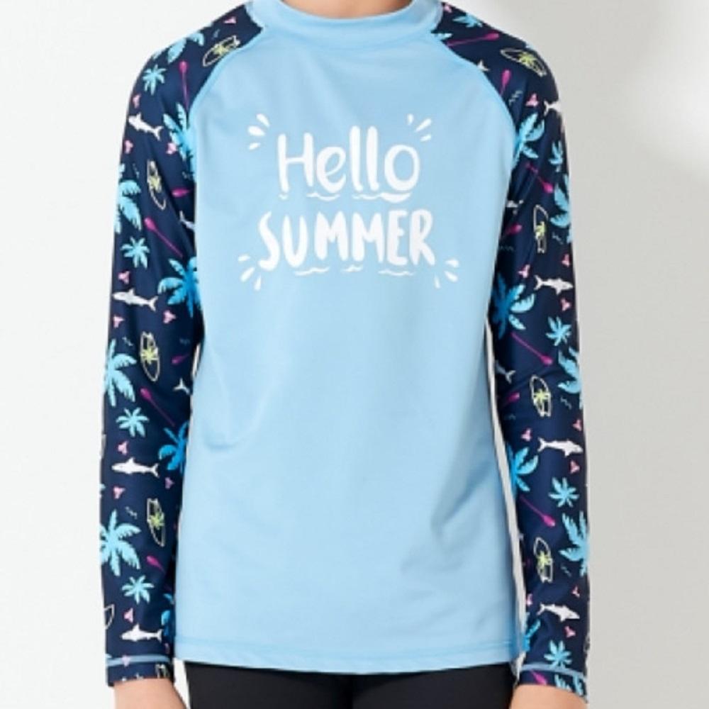 Made in Korea Junior Rash guards for boys