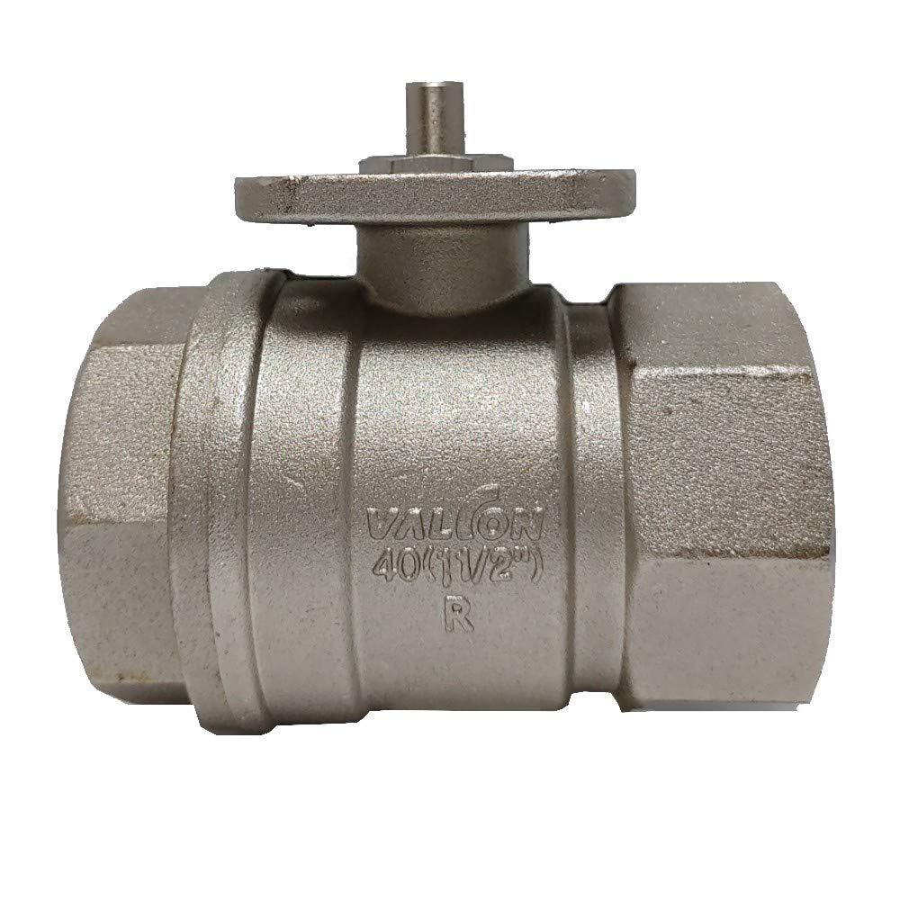 2 Way Ball Valve for Motorized Actuators - 1 1/2" Ball Valve
