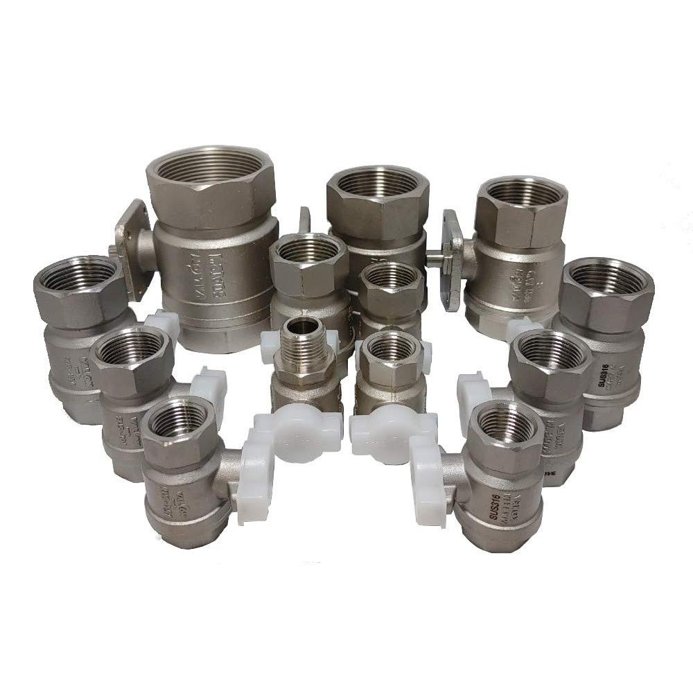 2 Way Ball Valve for Motorized Actuators - 1 1/4" Ball Valve