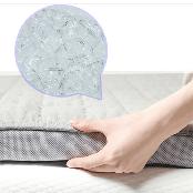 Made in Korea Dust-Free Four Season Foldable Matt Topper Pad Super Single Size Allergy-Care