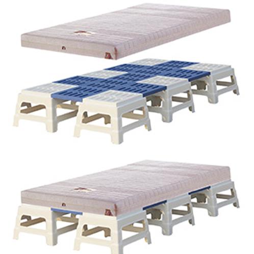 [B.S.Corp] Prefabricated Bed | bed, camping, 3picnic, campbed, table, chair, party