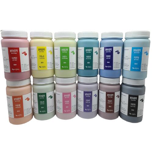 Brush Glaze 12Color Set /Matte