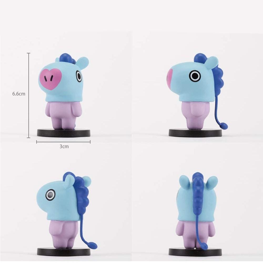 BT21 Official BTS Friends Duo Bluetooth Stereo Speaker & Figure Set (Speaker CHIMMY + Figure MANG)