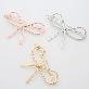 detail image3 Jinccecil ribbon hairpin - pinkgold