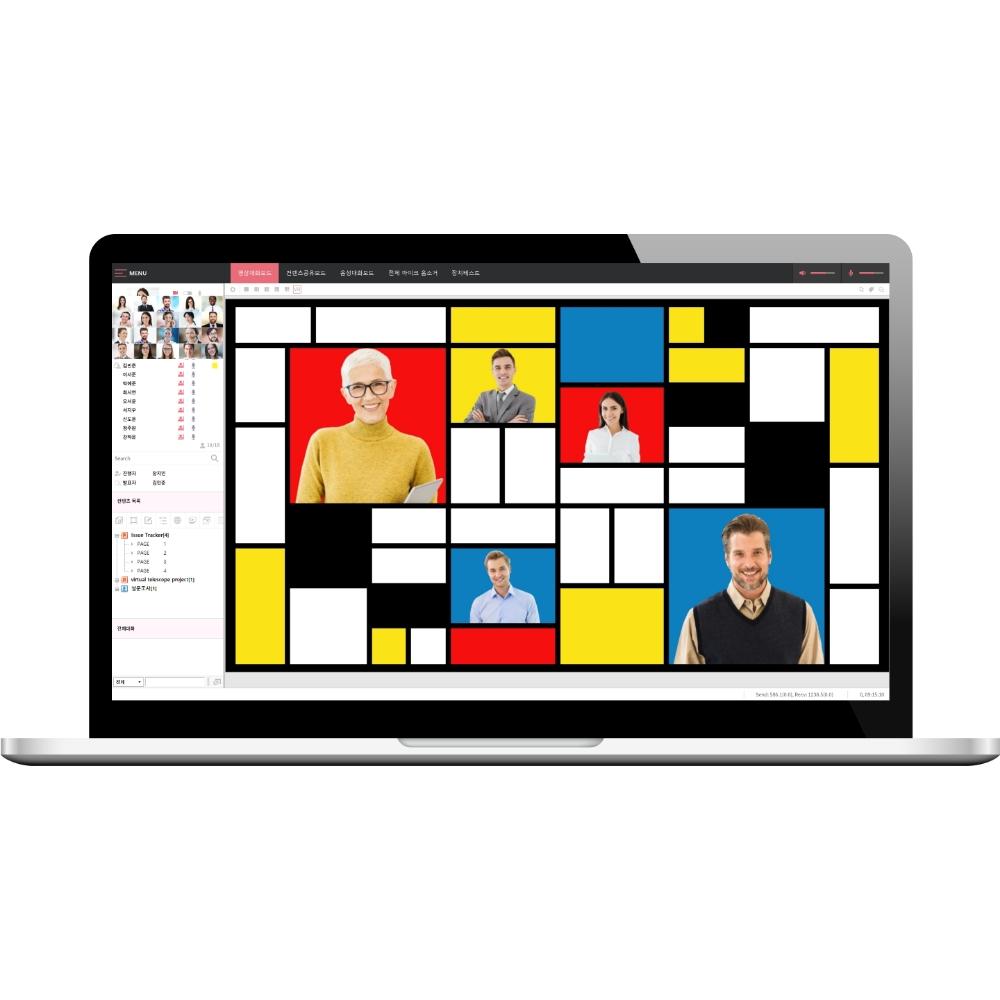 Vision AI-based highly immersive Video Conference TOMMS version7.1