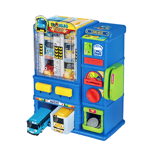 Tayo vending machine | toy, toy vehicle, car toy, toddler toy, baby toy, toy play set, play set, gift, friction car