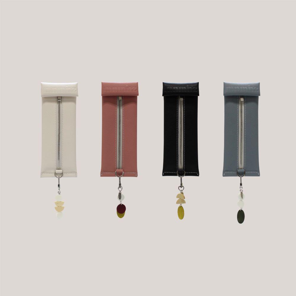 Mnminz Envelope Pen pouch(Black, Sky, Cloud, White, Pink)