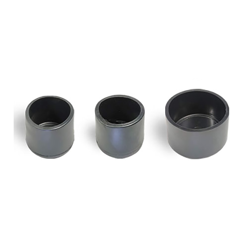 Round-type soft pvc cap