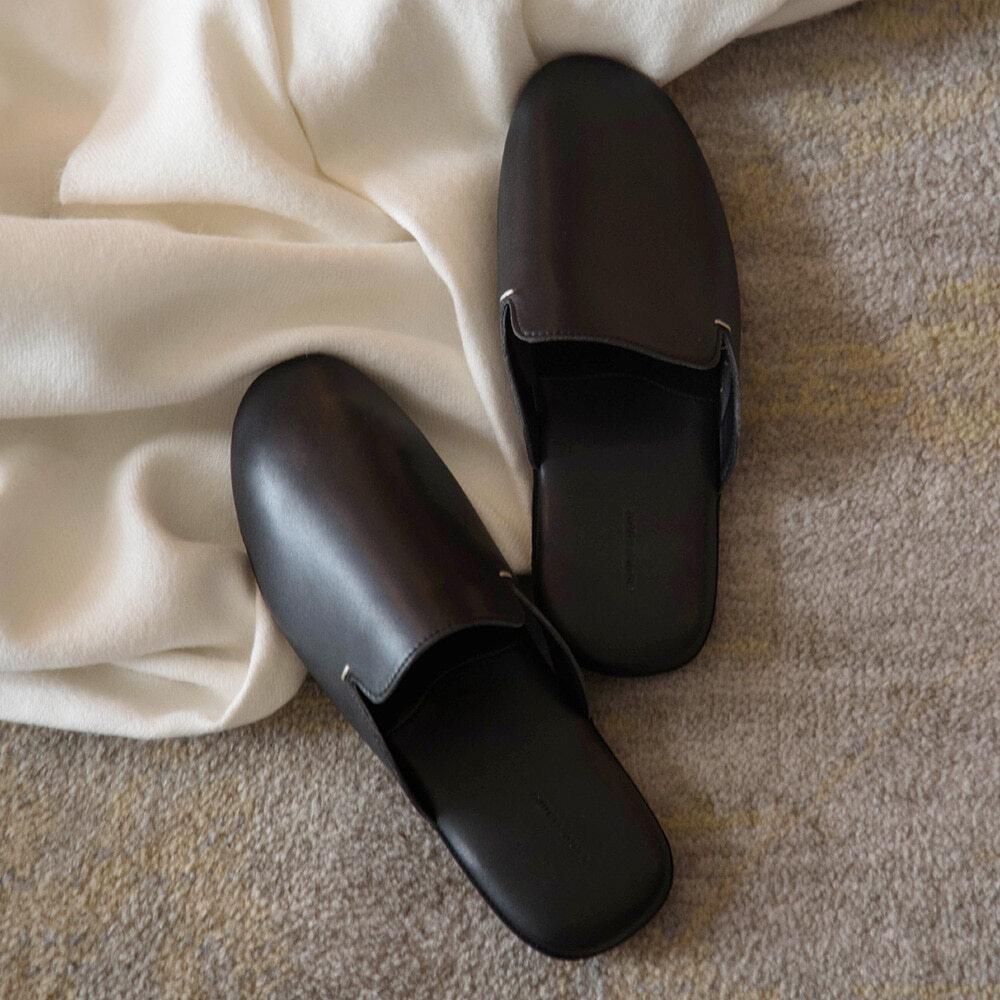 [CROWN GOOSE] Backless Slippers