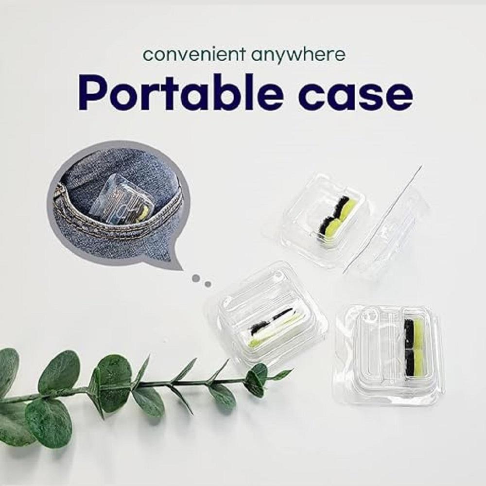 KOKOK 3-Ply Nose Filter Reusable Breathable Nasal Plugs Air Filteration for Dust, Pollution, Block C