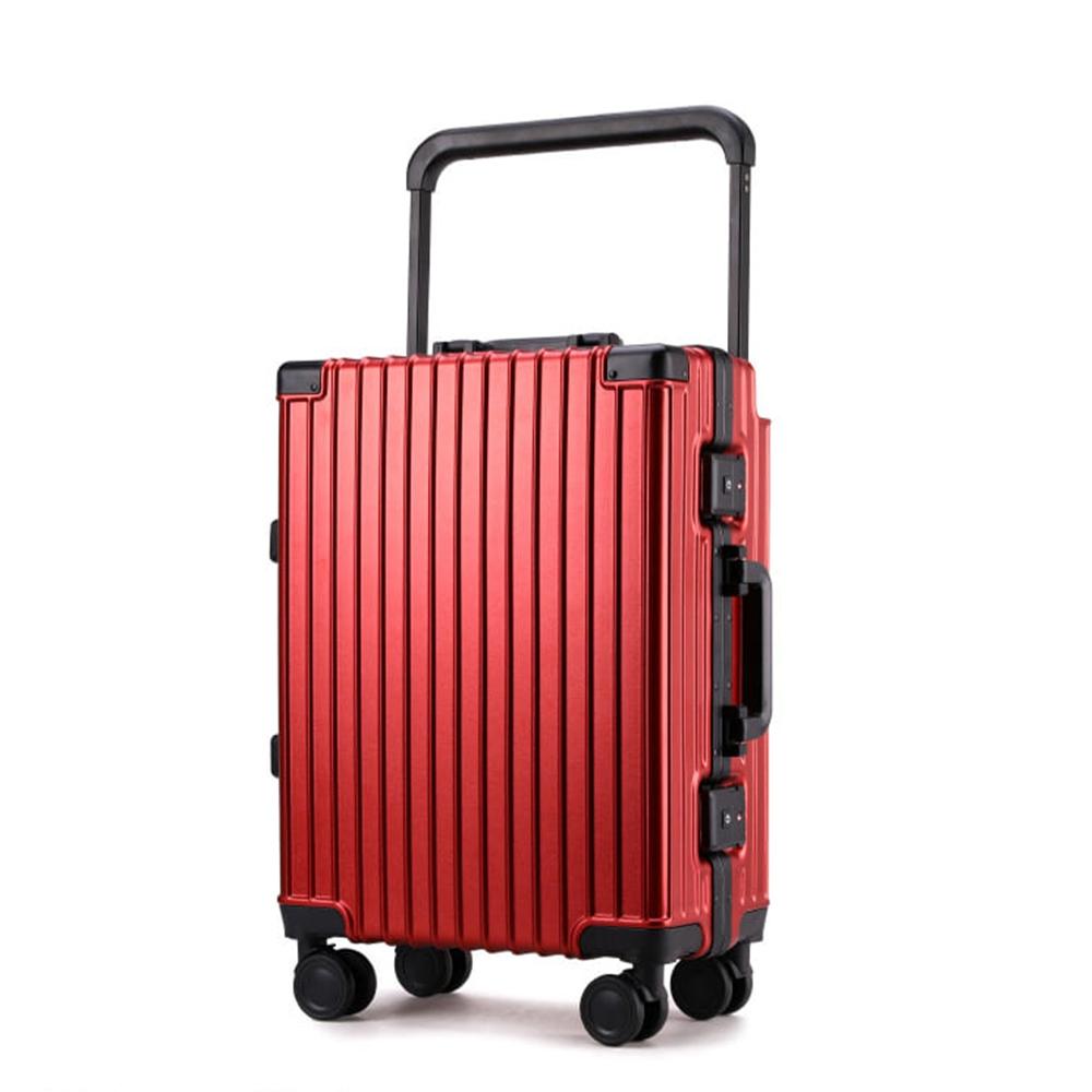 Reroad Vilnius Large Suitcase in Black Combination lock Type