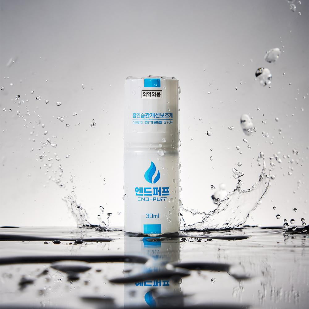 ENDPUFF 30ml Liquid approved as a quasi-drug by the Korea, Menthol Flavor