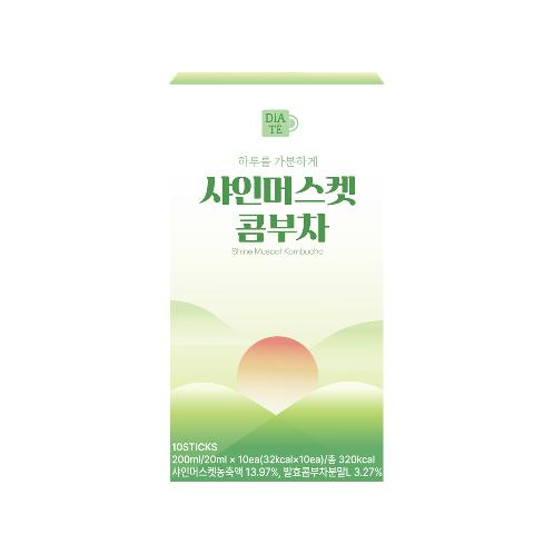 Diate Shine Muscat Kombucha | kombucha, shine muscat kombucha, fruit kombucha, tea, drink