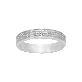full image Iris Etching Couple Ring Women