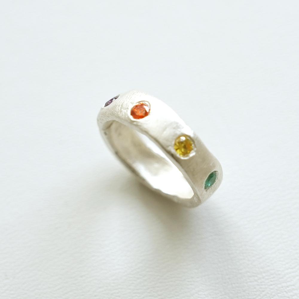 Art Clay Silver Cubic Ring