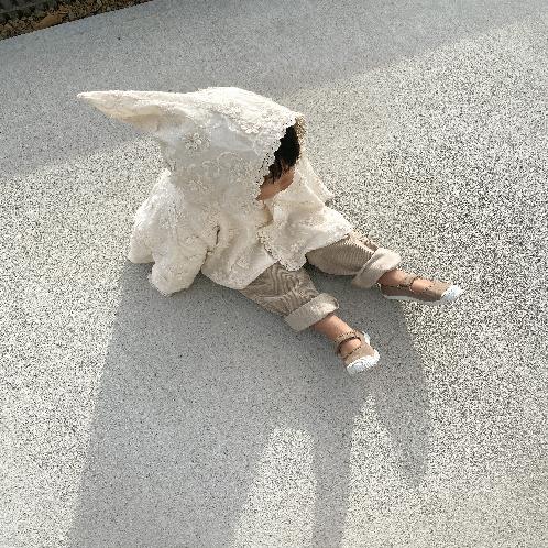 Trickholic Garden Flower Poncho 100% cotton