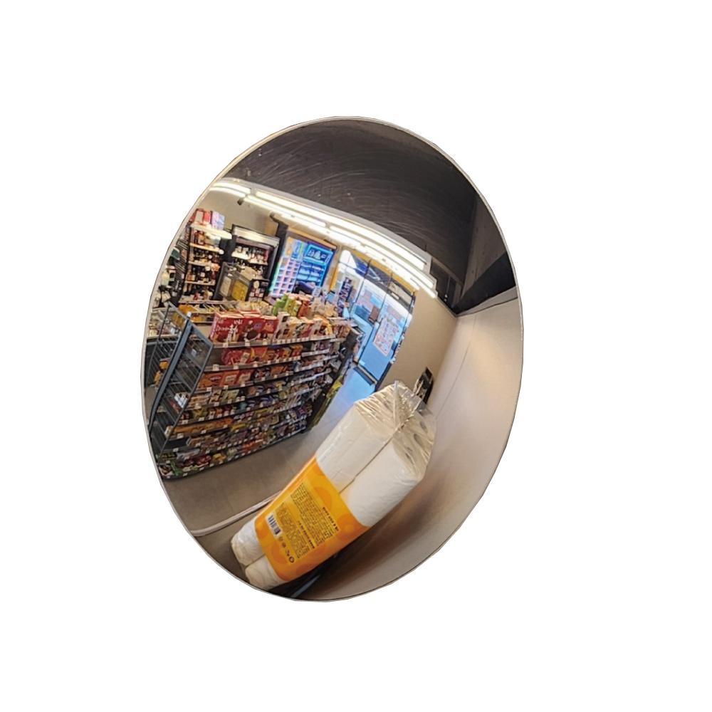Indoor convex mirror