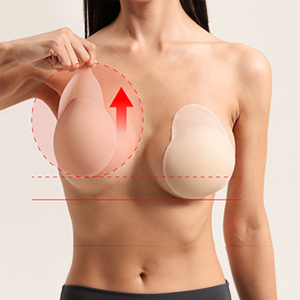 Refill type silicone nipple patch  Volume-up style