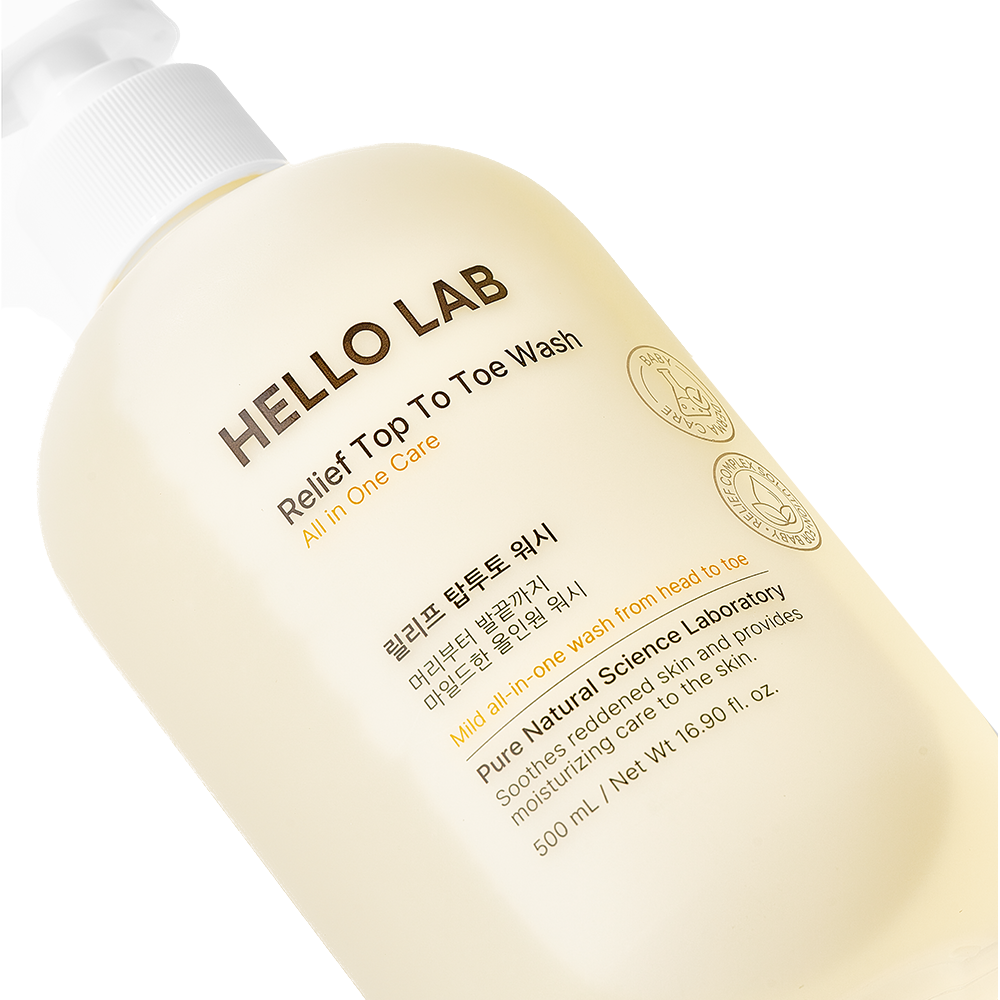 HELLO LAB RELIEF TOP TO TOE WASH