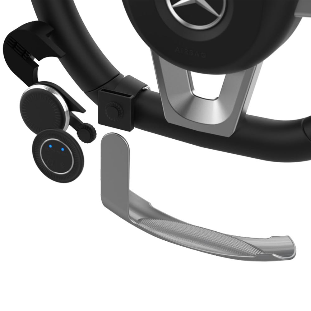 Advanced version of coziam steering wheel knob (drinking measurement + HOD capacitive touch sensor,