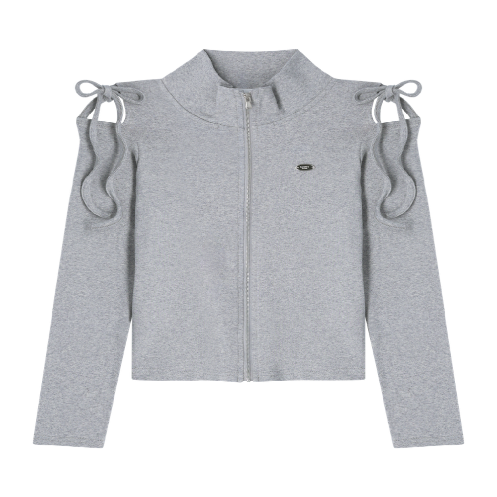 Saint Doll Open Shoulder Zip-up