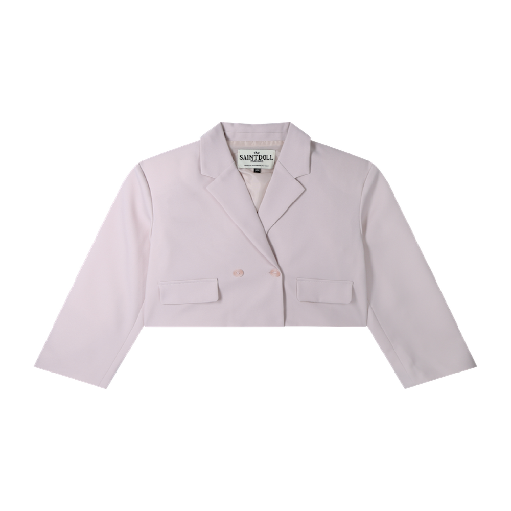 Saint Doll Children's Clothing Back Ribbon Short Jacket